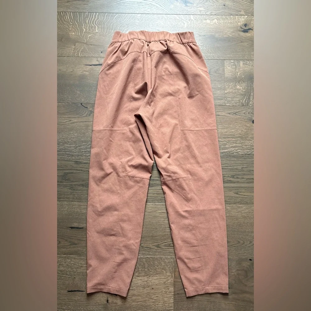 Lululemon Dynamic Days High Rise 7/8 Trouser Pants In Saddle Brown Size 4